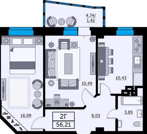 План квартиры