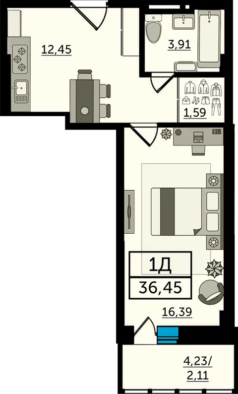 План квартиры