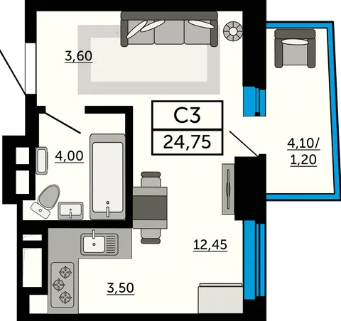 План квартиры