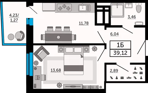План квартиры