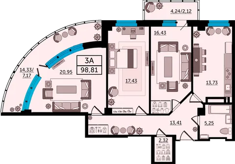План квартиры
