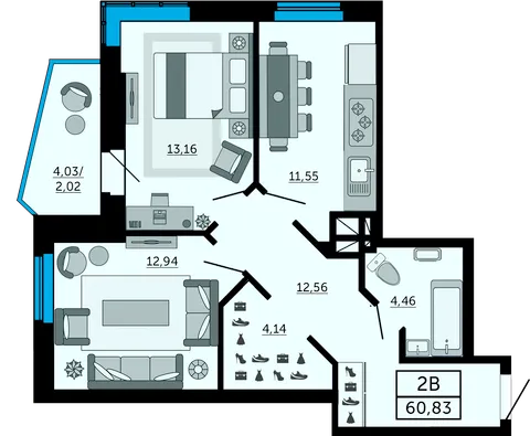 План квартиры