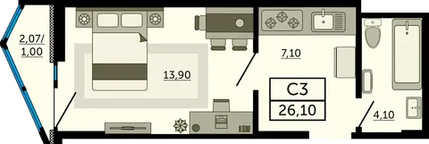 План квартиры