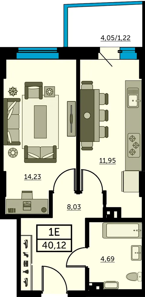 План квартиры