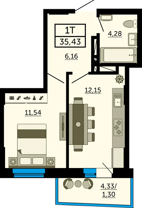 План квартиры
