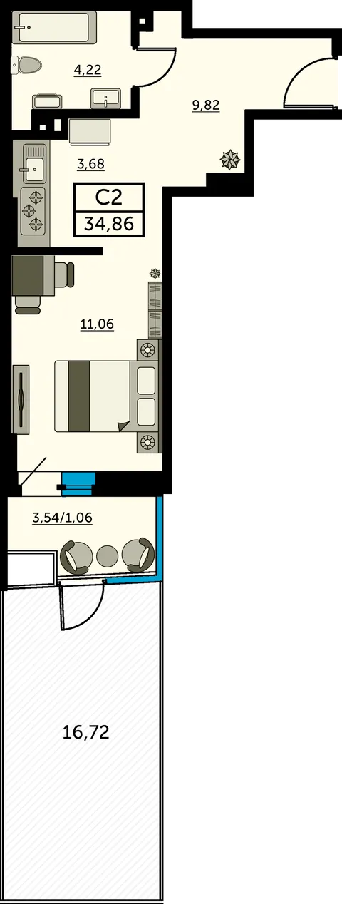 План квартиры