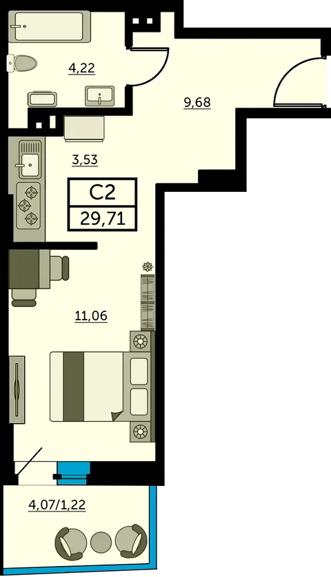 План квартиры