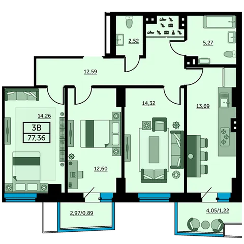 План квартиры