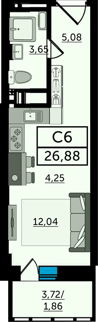 План квартиры