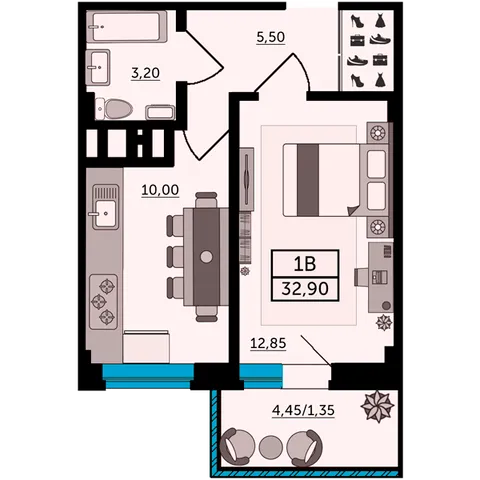 План квартиры