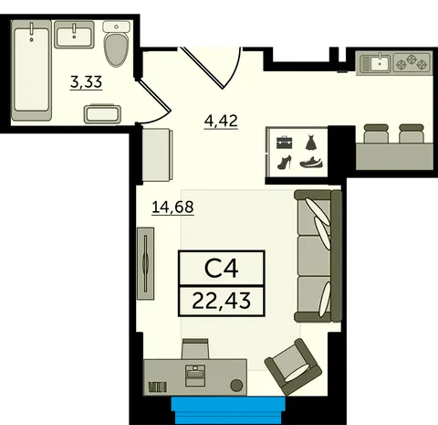 План квартиры