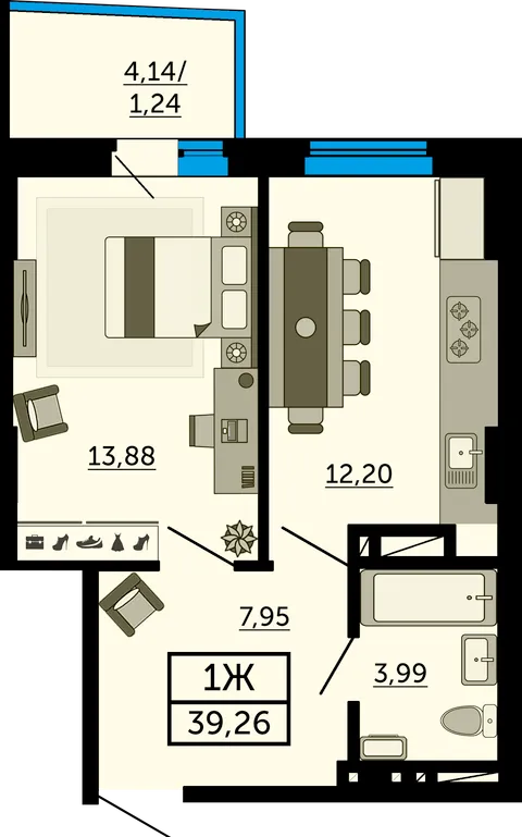 План квартиры