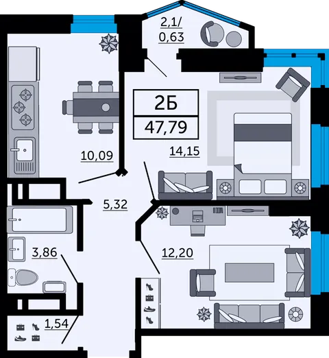 План квартиры