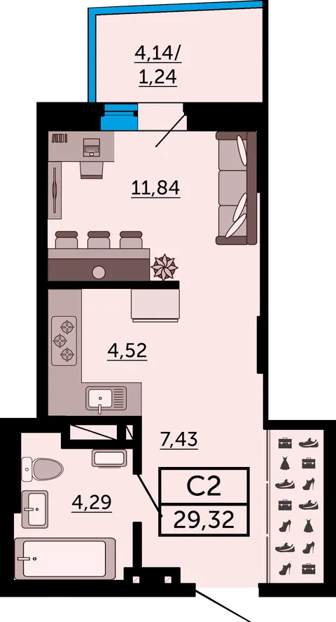 План квартиры