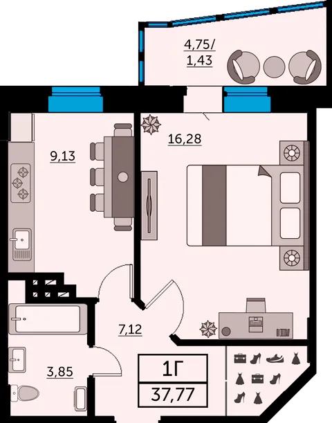 План квартиры
