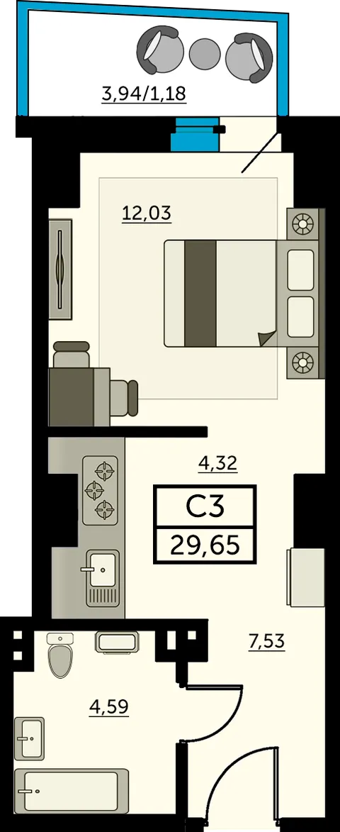 План квартиры