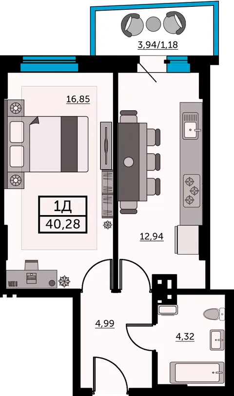 План квартиры