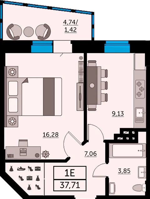 План квартиры