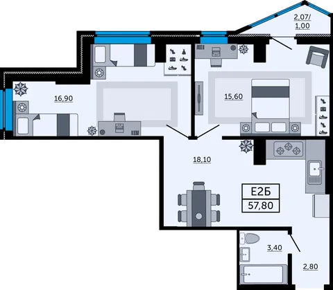 План квартиры