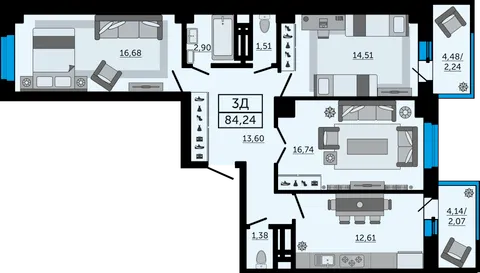 План квартиры