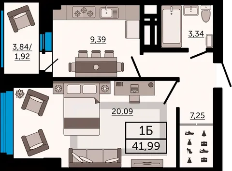 План квартиры