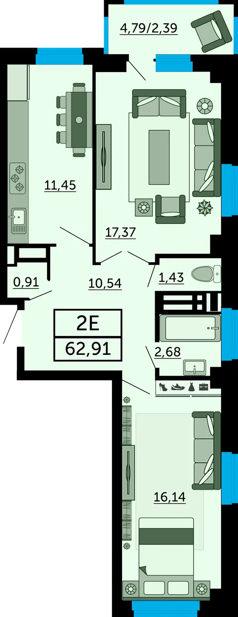 План квартиры
