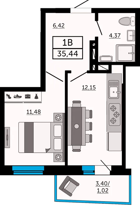 План квартиры
