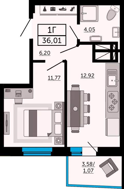 План квартиры