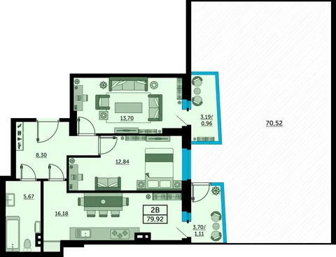 План квартиры