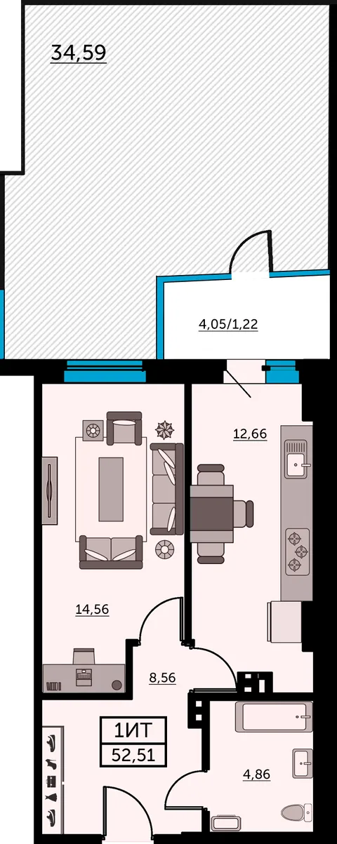 План квартиры