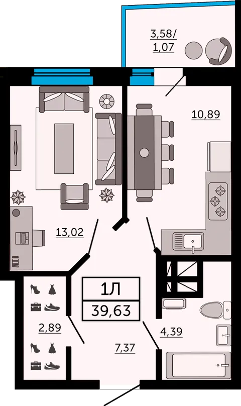 План квартиры