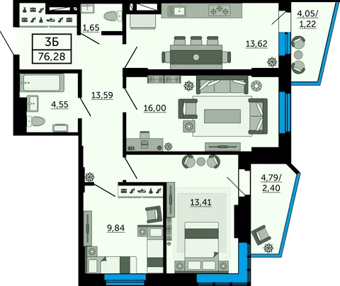 План квартиры