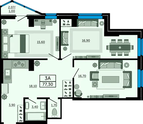 План квартиры