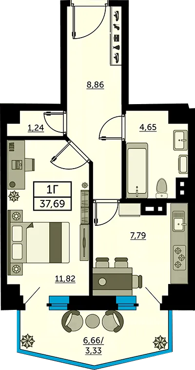 План квартиры
