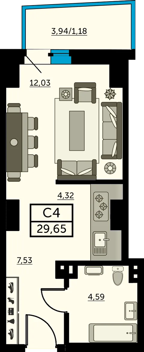 План квартиры