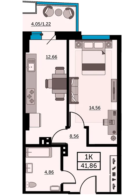 План квартиры