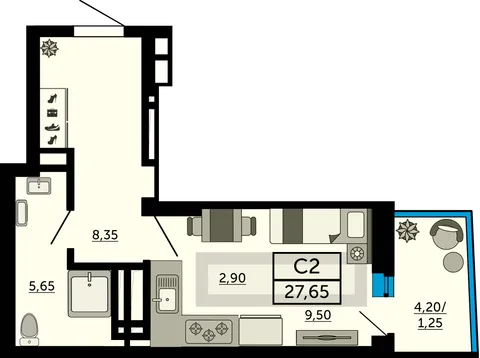 План квартиры