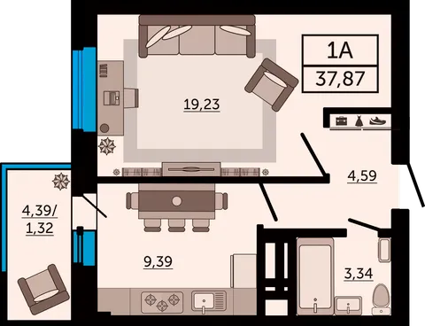 План квартиры