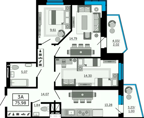 План квартиры