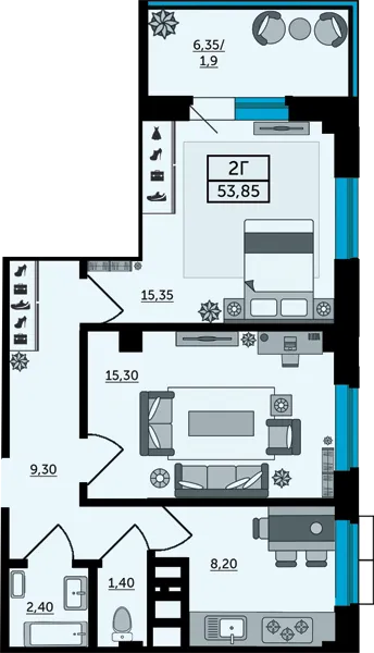 План квартиры