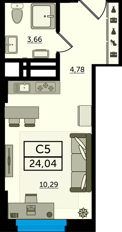План квартиры