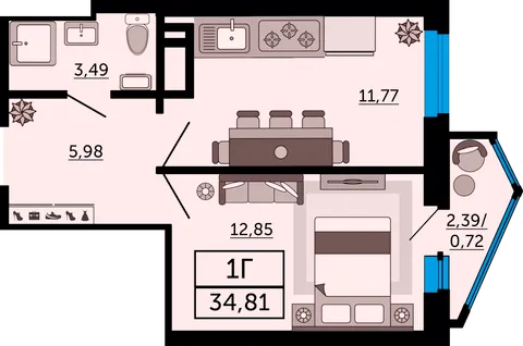 План квартиры