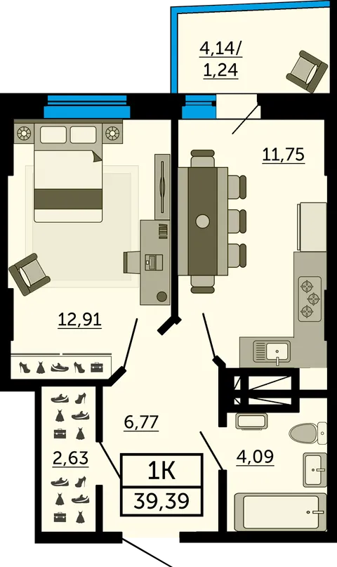 План квартиры