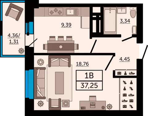 План квартиры