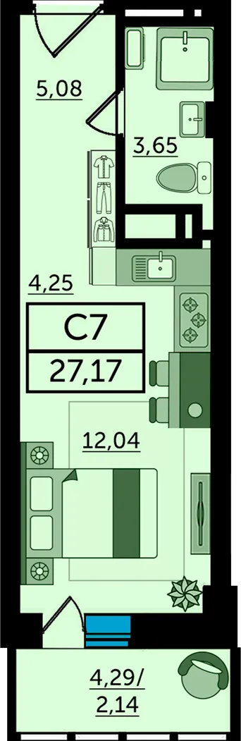 План квартиры