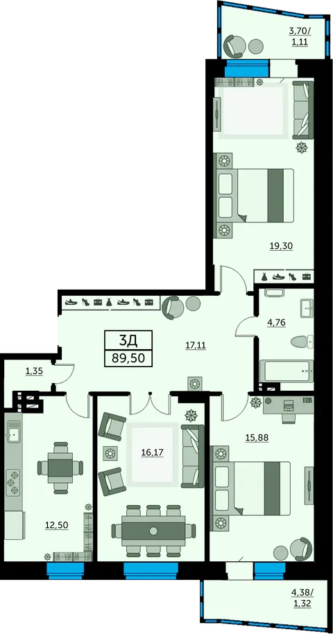 План квартиры