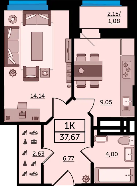 План квартиры
