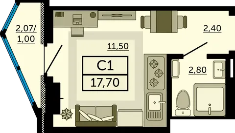 План квартиры