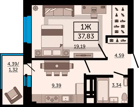 План квартиры