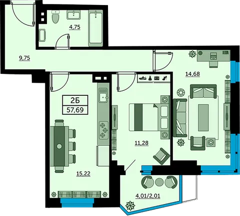 План квартиры